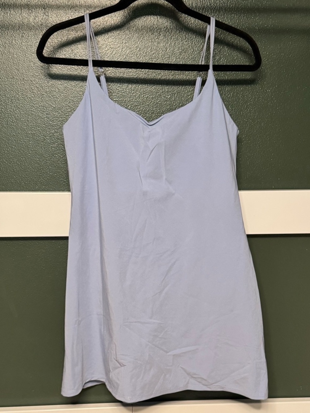 Abercrombie & Fitch Light Blue Athletic Dress with Shorts